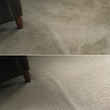 Before and After Carpet Cleaning